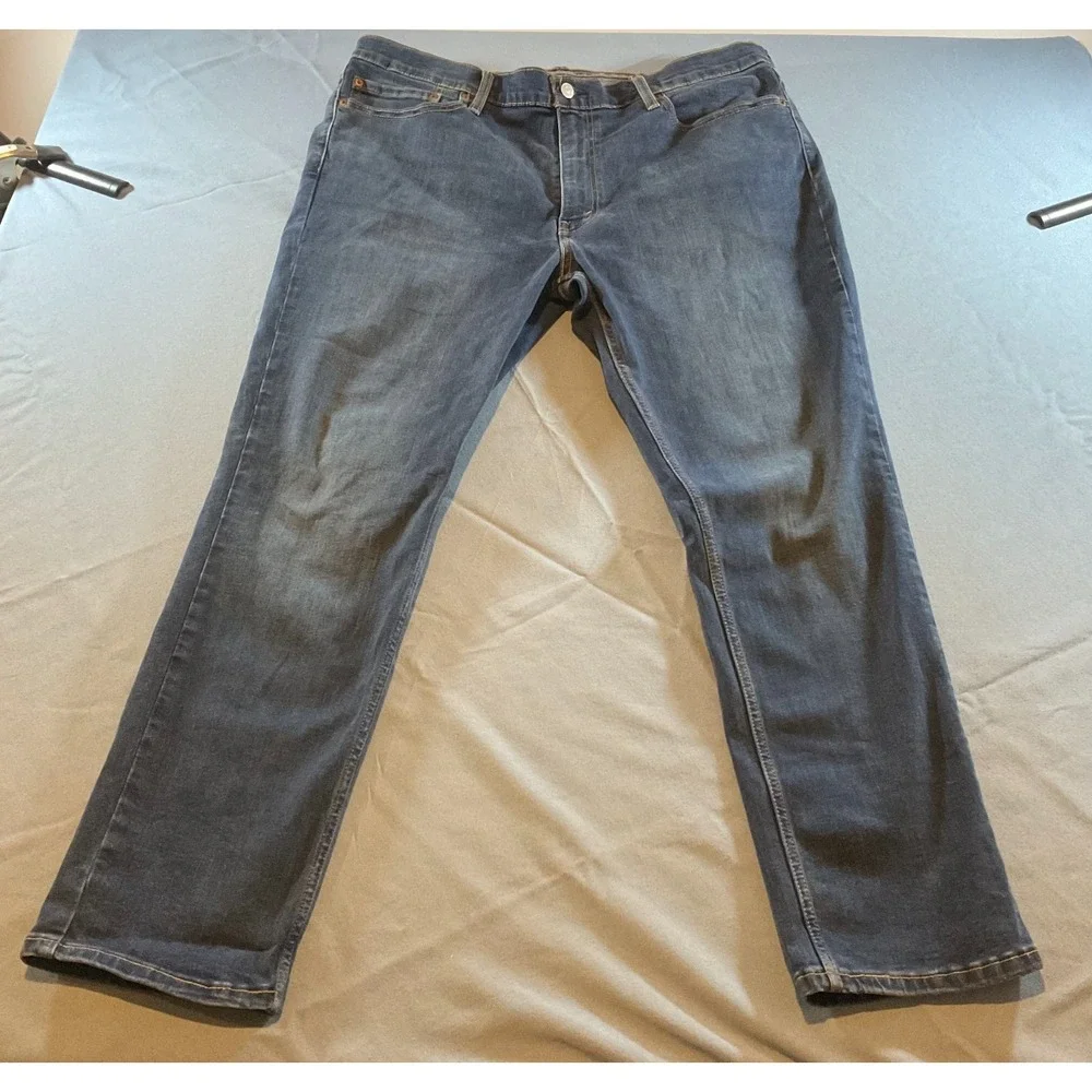 Levi's 511 Men's Slim Fit Jeans 40x30 Blue Denim Straight Tapered Leg Mid Rise